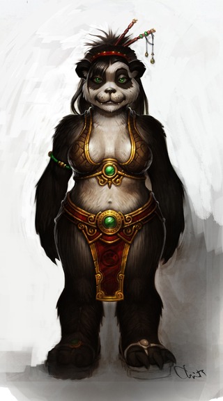 Femelle pandaren Femelle pandaren
