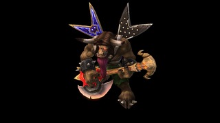 Héros - Chef Tauren (skin rock) Héros - Chef Tauren (skin rock)