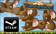 Les souris de Transformice s'installent sur Steam
