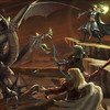 Guerriers et Roi Dragon
