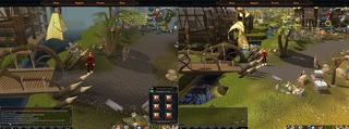 Runescape en Java (gauche) et HTML 5 (droite) Runescape en Java (gauche) et HTML 5 (droite)
