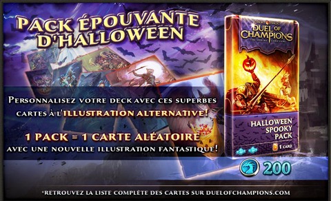 Duel of Champions - Des artworks pour Halloween