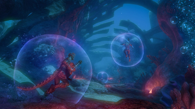 Sous les eaux de Tamriel