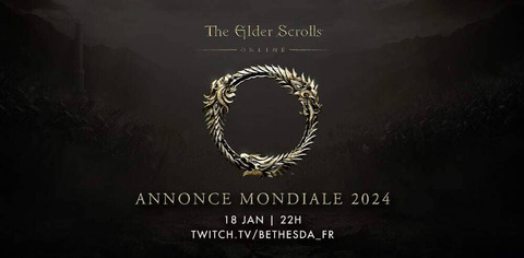 The Elder Scrolls Online - 2 évènements sont prévus pour la soirée du 18 Janvier 2024