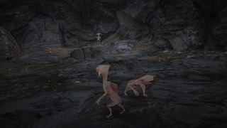 Mobs étranges dans une caverne Mobs étranges dans une caverne