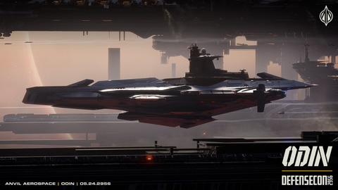 Star Citizen - Le colossal croiseur de combat Anvil Odin s'annonce dans Star Citizen – pour 5000 dollars