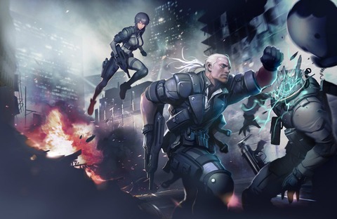 Ghost in the Shell Online - Première connexion avec Ghost in the Shell Online au G-Star 2014