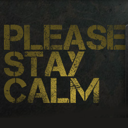 Logo de Please Stay Calm Logo de Please Stay Calm
