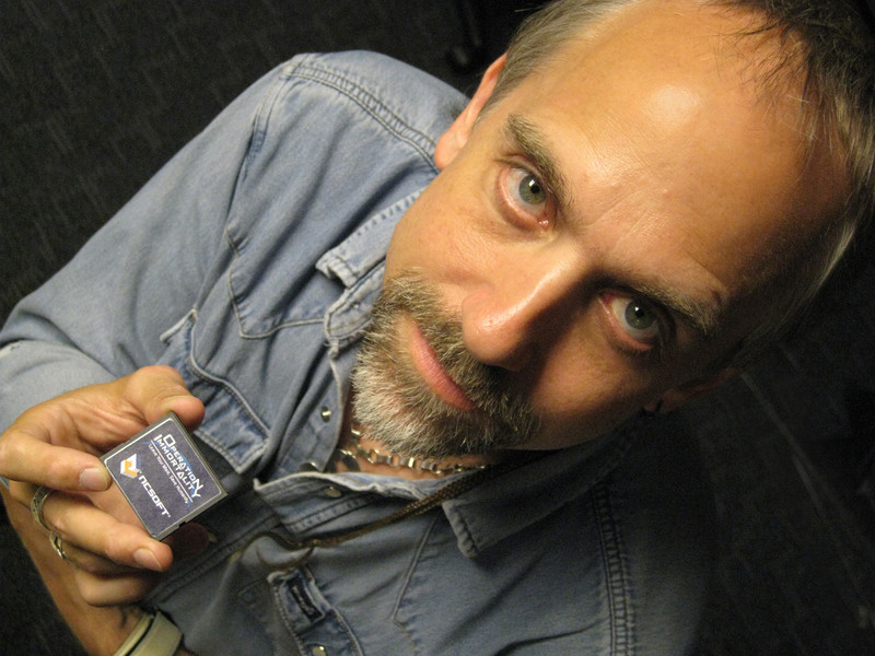 Richard Garriott avec l'Immortality Drive