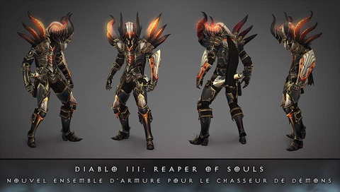Reaper of Souls - Aperçu en image de l'ensemble du chasseur de démons sur Reaper of Souls