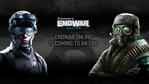 End War Online - Endwar Online fermera ses portes le 31 octobre