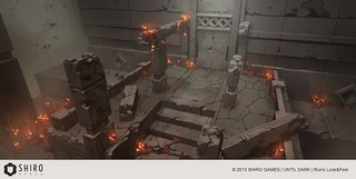 Image conceptuelle de donjon dans Until Dark Image conceptuelle de donjon dans Until Dark