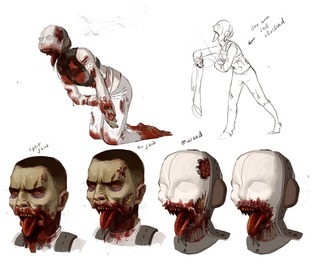 Zombie hurleur Zombie hurleur