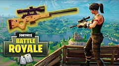 Un mode « sniper » temporaire pour Fortnite: Battle Royale