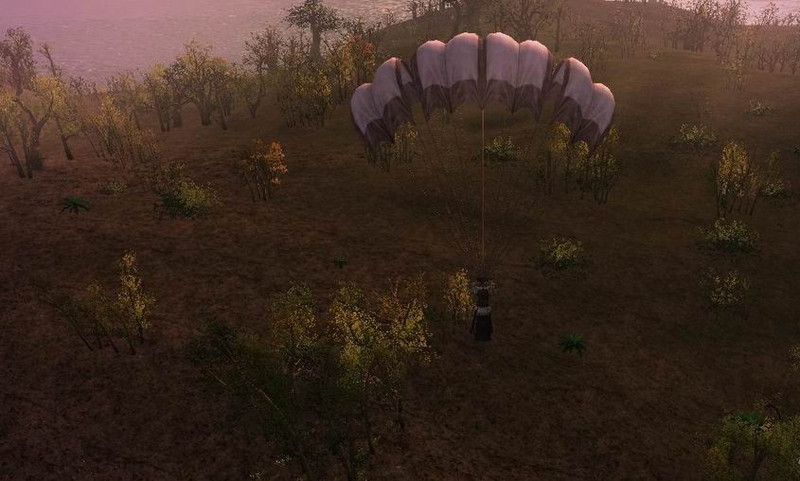 Darkness and Light - Capture officielles - Parachute