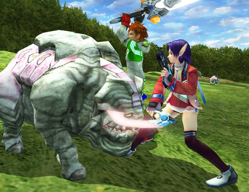 Capture de Phantasy Star Universe