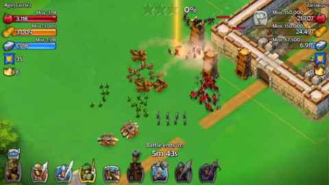 Age of Empires - Castle Siege - Age of Empires prend une tournure tactile