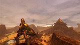 vue panoramique sur le d�sert stygien
