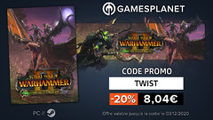 Promo Gamesplanet : jusqu’à -20% sur Total War: Warhammer II - The Twisted & The Twilight, 51 jeux Total War à petit prix