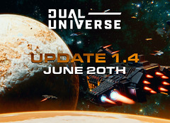 Mise à jour 1.4 de Dual Universe : ajustement du PvP et déploiement des missions PvE
