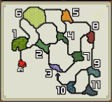 Carte de la Jungle Jurassique Carte de la Jungle Jurassique