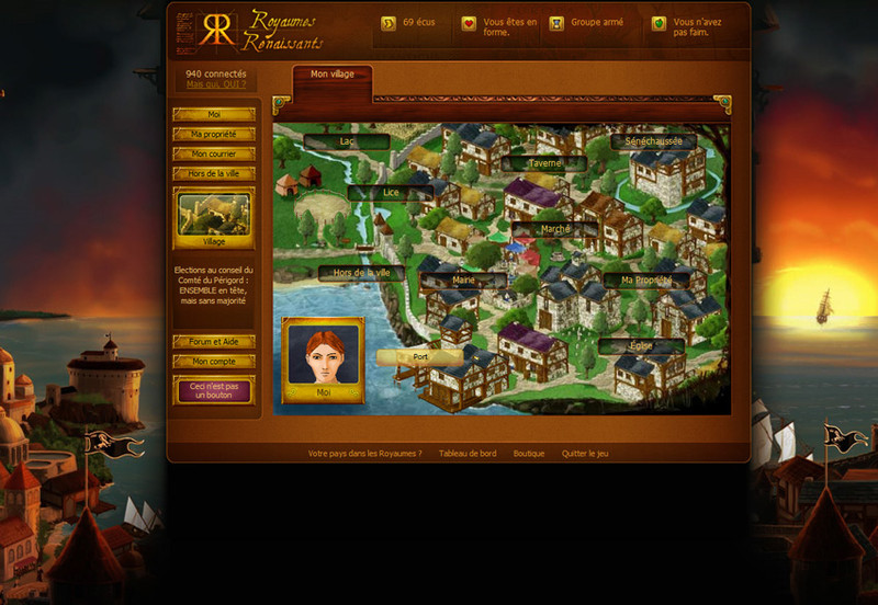 Accueil - Le village - V4
