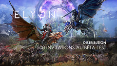 Distribution : 500 invitations à la bêta occidentale du MMORPG Elyon à gagner