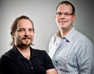Ray Muzyka et Greg Zeschuk Ray Muzyka et Greg Zeschuk