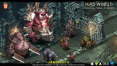 Le MMORPG en HTML5 Mad World illustre son gameplay PvE et PvP