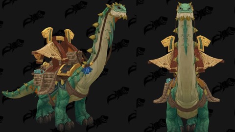 World of Warcraft: Battle for Azeroth - Mighty Caravan Brutosaur, la monture à cinq millions de pièces d'or de Battle for Azeroth