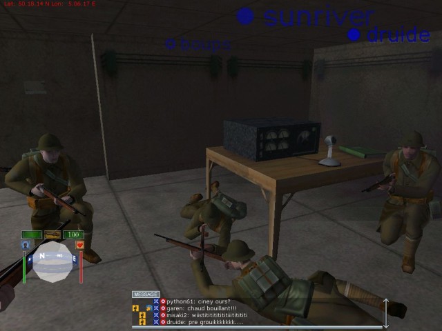 Enfin la radio du bunker est captur�e !