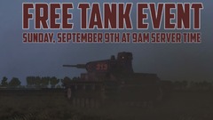World War II Online - combat de blindés gratuit ce dimanche 09-09