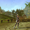 Elys�enne dans un village