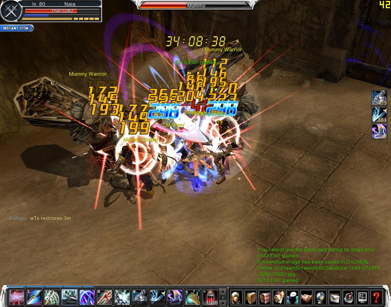Capture de Cabal Online