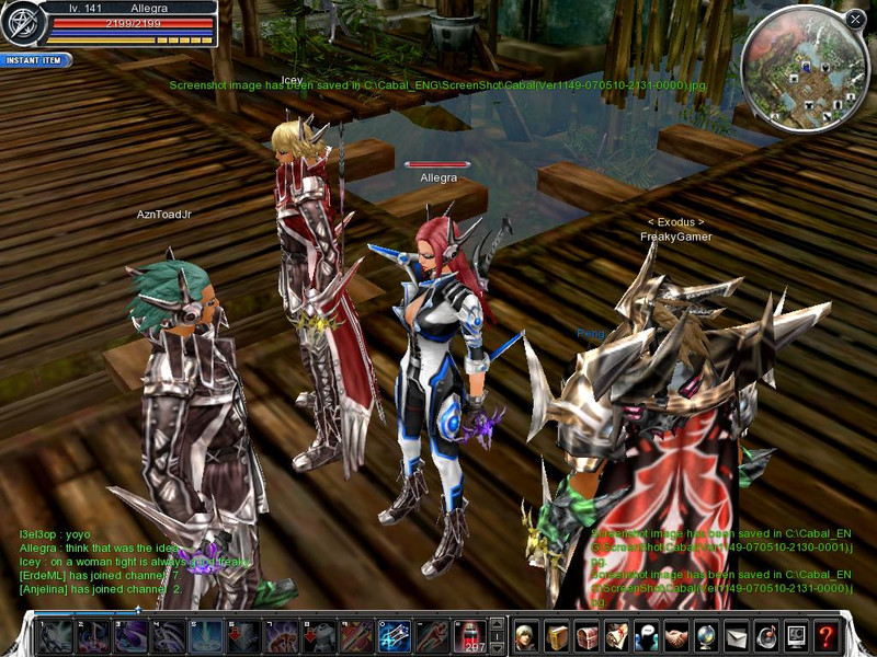 Capture de Cabal Online