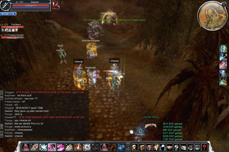 Capture de Cabal Online