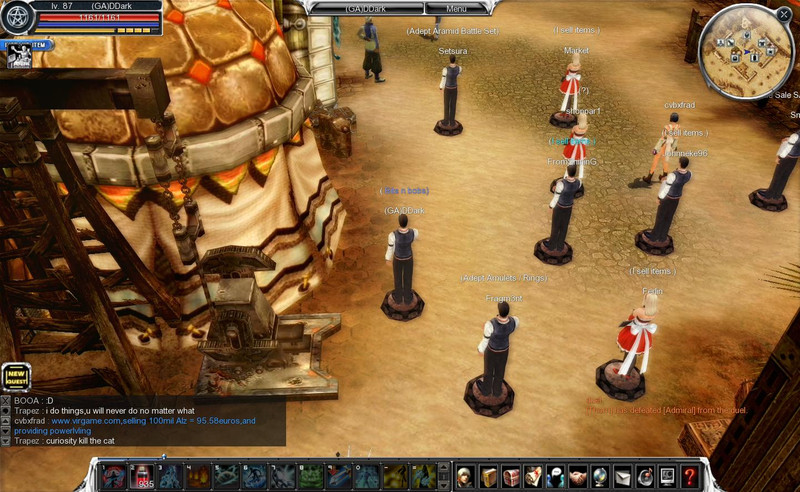 Capture de Cabal Online