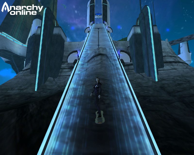 Un hoverboard dans Anarchy Online