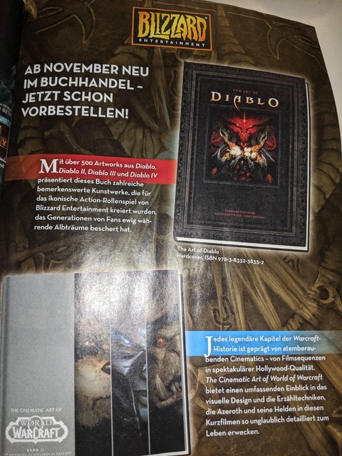 Diablo - Diablo IV mentionné dans l'artbook « The Art of Diablo »