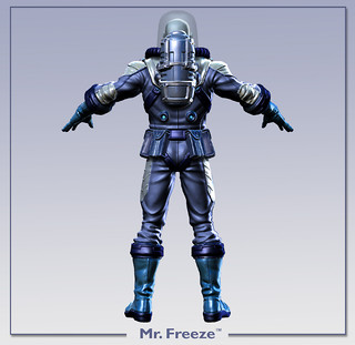 Rendu 3D de Mr Freeze Rendu 3D de Mr Freeze