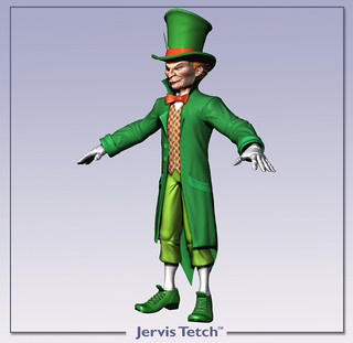Jervis Tetch - Trois-quart profil Jervis Tetch - Trois-quart profil
