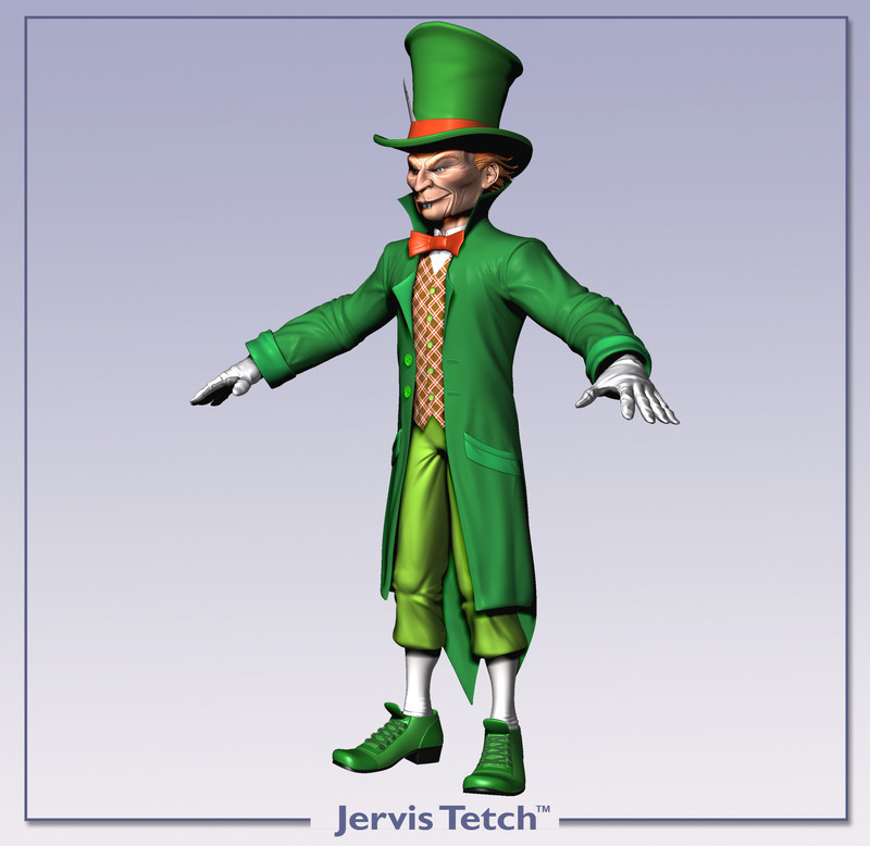 Jervis Tetch - Trois-quart profil