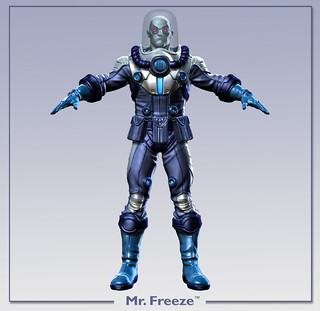 Rendu 3D de Mr Freeze Rendu 3D de Mr Freeze