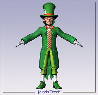 Jervis Tetch - De face Jervis Tetch - De face