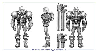 Arts conceptuels de Mr Freeze Arts conceptuels de Mr Freeze