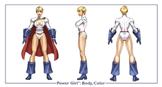 Power Girl - Dc con icnchar powergirl body color Power Girl - Dc con icnchar powergirl body color
