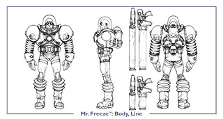 Arts conceptuels de Mr Freeze Arts conceptuels de Mr Freeze