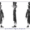 Jervis Tetch - Niveau de gris
