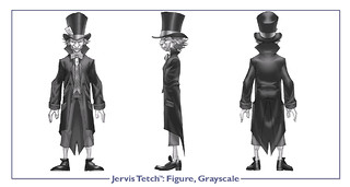 Jervis Tetch - Niveau de gris Jervis Tetch - Niveau de gris