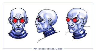Arts conceptuels de Mr Freeze Arts conceptuels de Mr Freeze